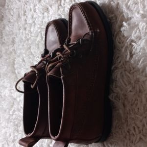 Ralph Lauren Country loafers or ankle booties.